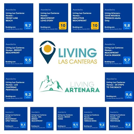 Living Canteras - Beachfront Open Terrace Apartamento